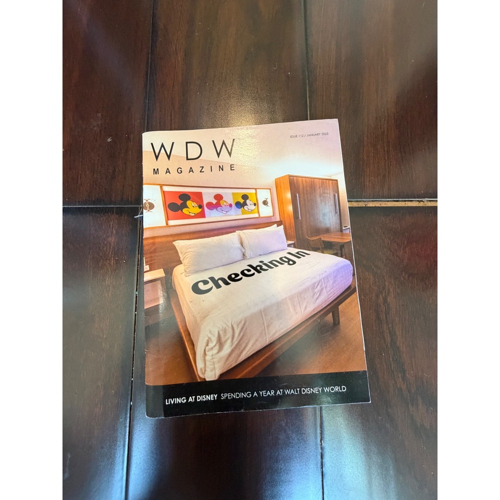 WDW Magazine Issue 112 January 2023 Checking In Walt Disney World Living Guide